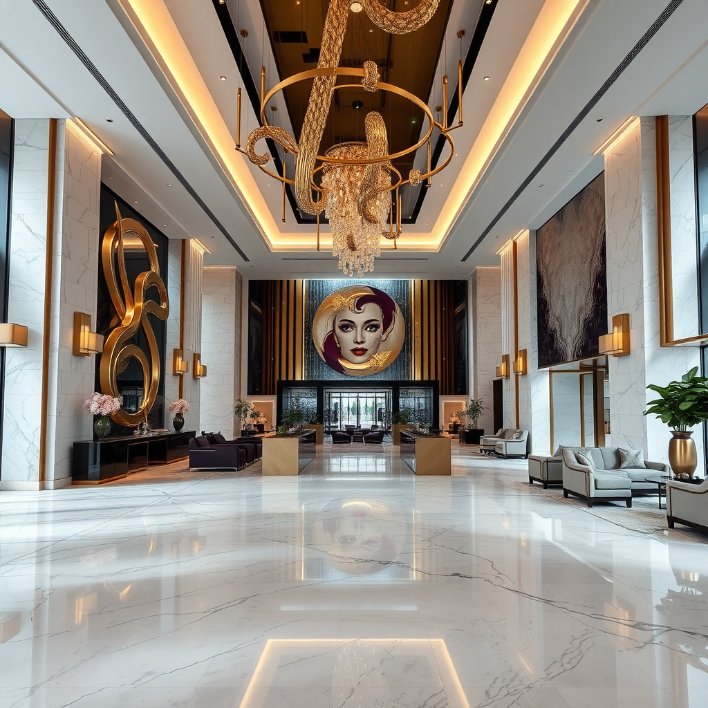 Luxury Commercial Lobby Bangkok